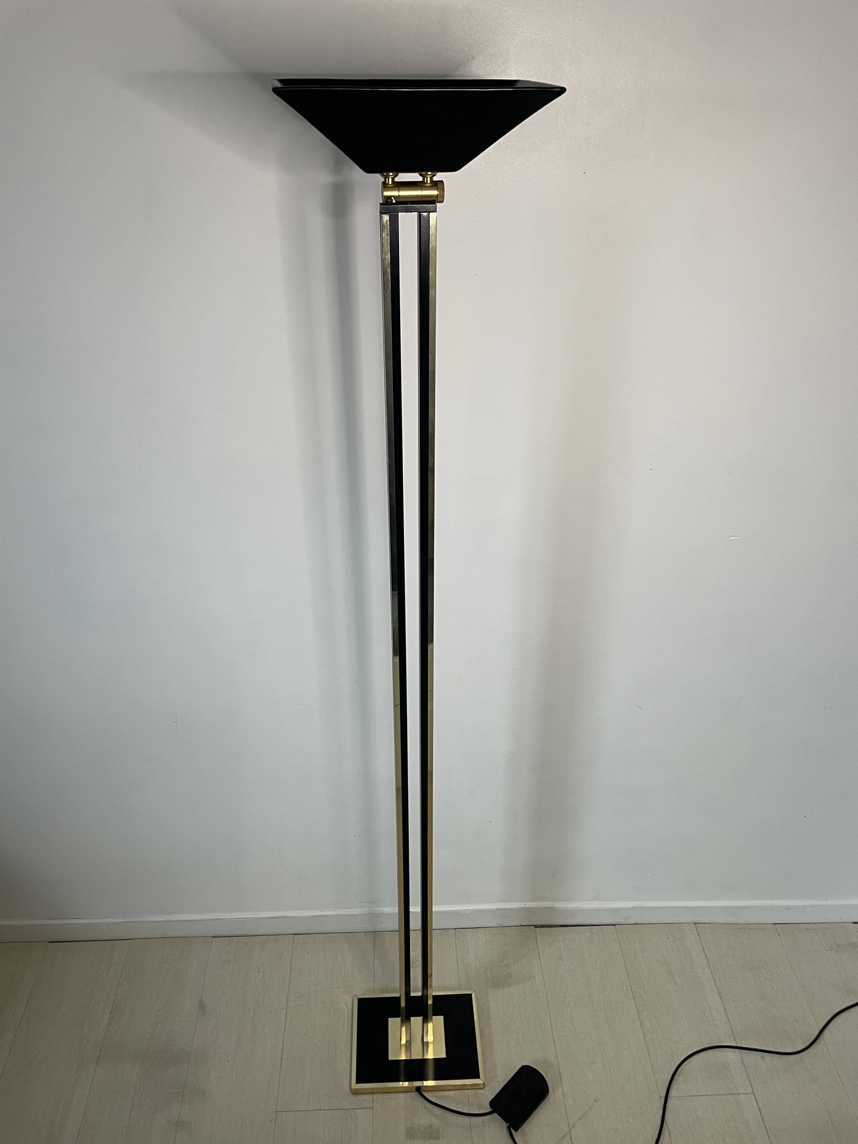Lampadaire design italien 1970
