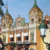 Affiche ancienne casino Monte Carlo K Ingermann