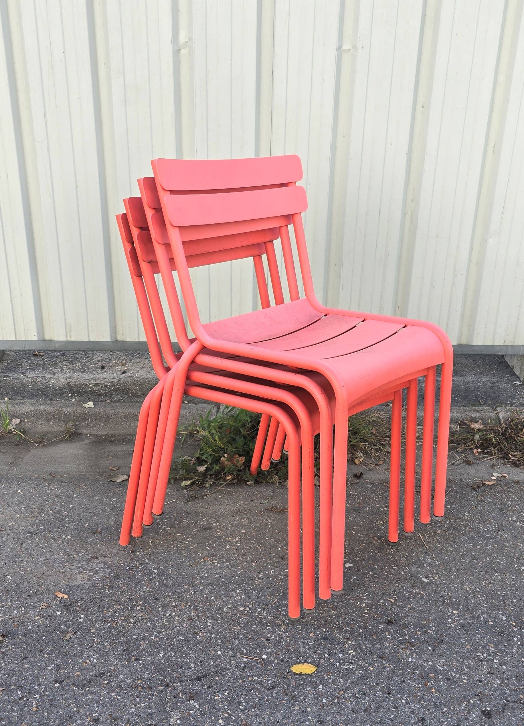 Set of 4 Luxembourg chairs, Fermob
