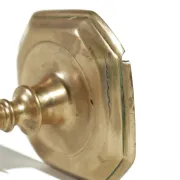 17th-century French bronze candlestick