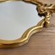 Vintage baroque style gilded mirror
