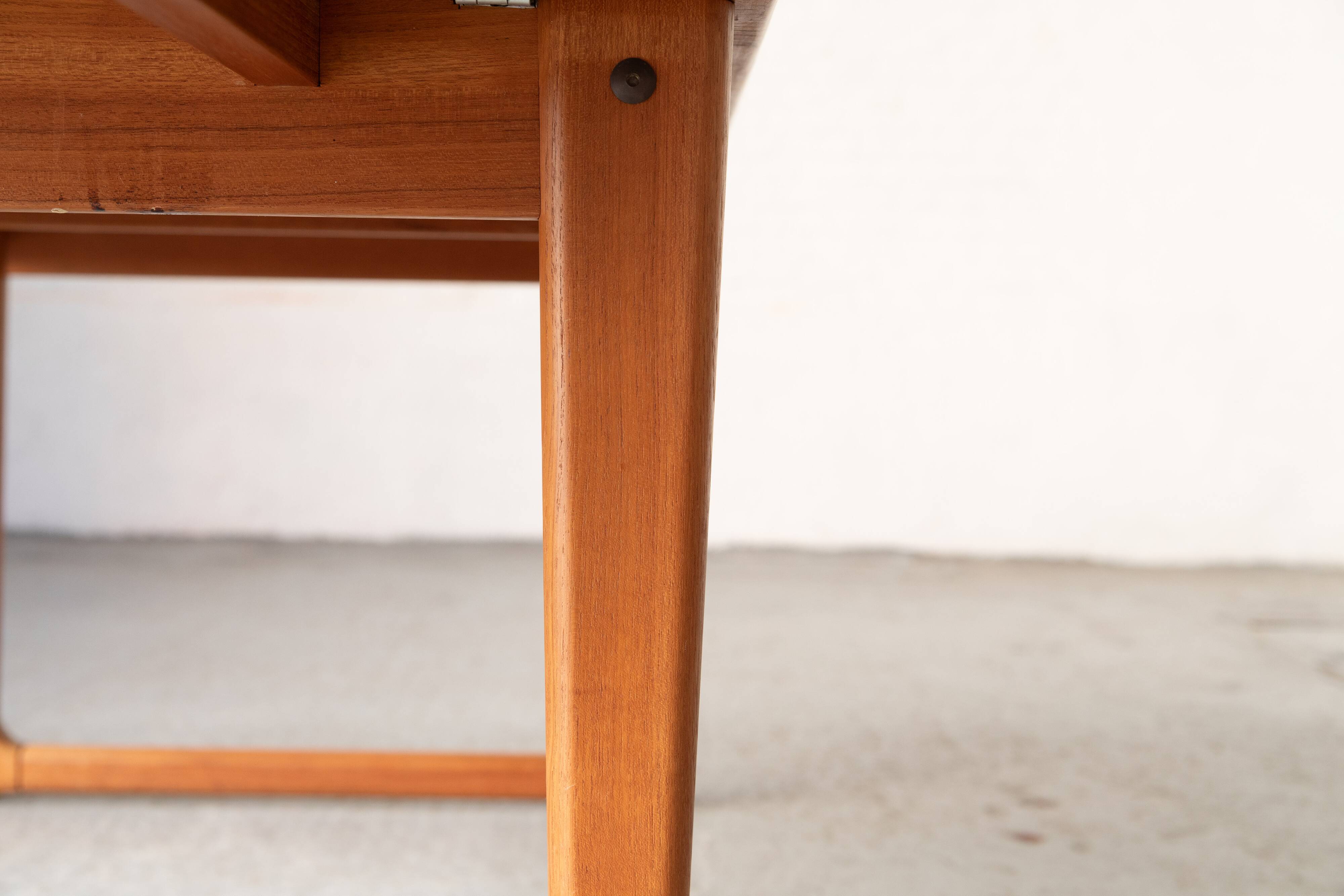 Dining table in solid teak, Denmark, 1960's