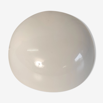 Opal globe ceiling lamp 50s/60s