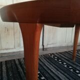 Danish teak table by Kofod Larsen for Faarup Møbelfabrik