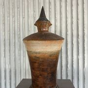 XXL (40-80cm) ceramic chess set by Maria Kenarova