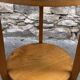Art Deco pedestal table, 1940s design, in oak