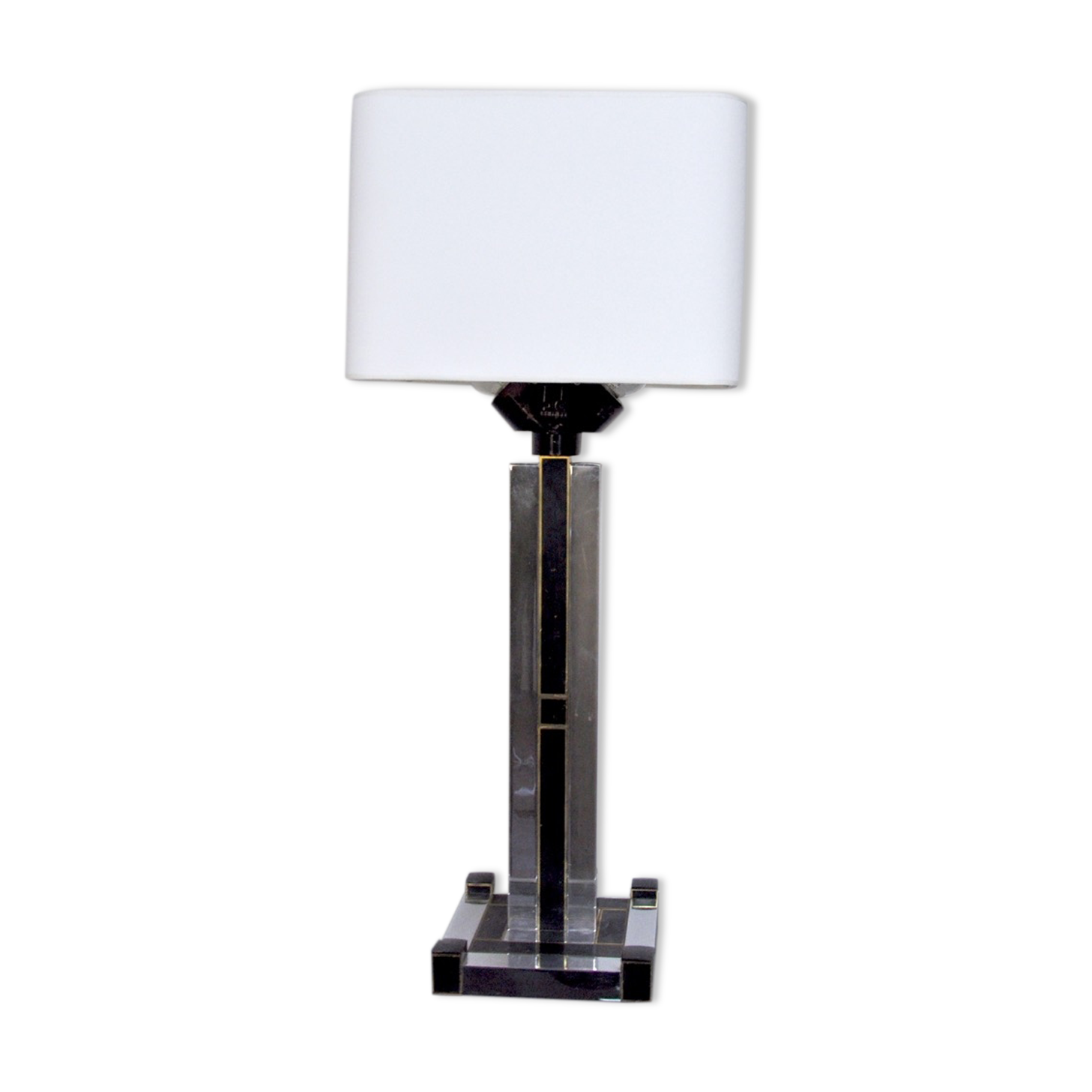 Cubic table lamp by Bd Lumica, Italy, 1980