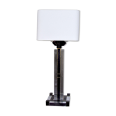 Lampe de table cubique Regency par Bd Lumica, Italie, 1980