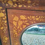 Vintage witch sun mirror antique