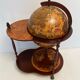 Bar chariot globe terrestre vintage
