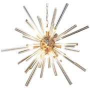 Triedro chandelier in Murano glass