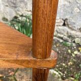 Étagère d’angle en bois massif