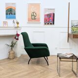 Fauteuil moderniste vert