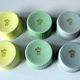 1950s - 6 Round ceramic souffle dishes with holder - made by Rosenthal