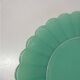Vintage mint flower Duralex cake dish