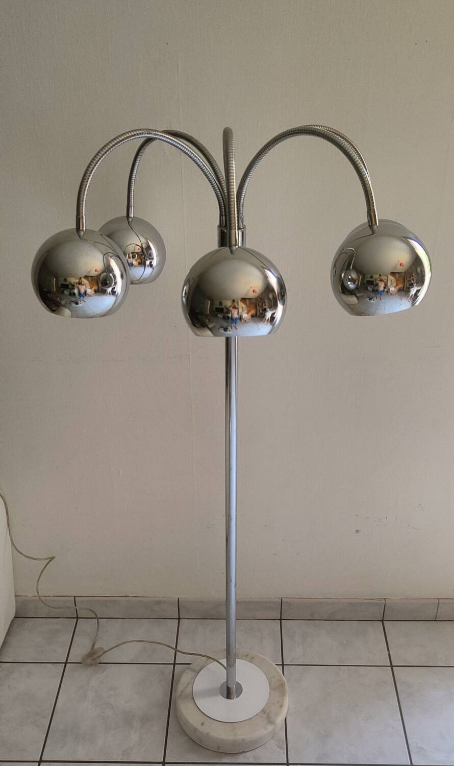 Lampadaire vintage 1990 eye ball