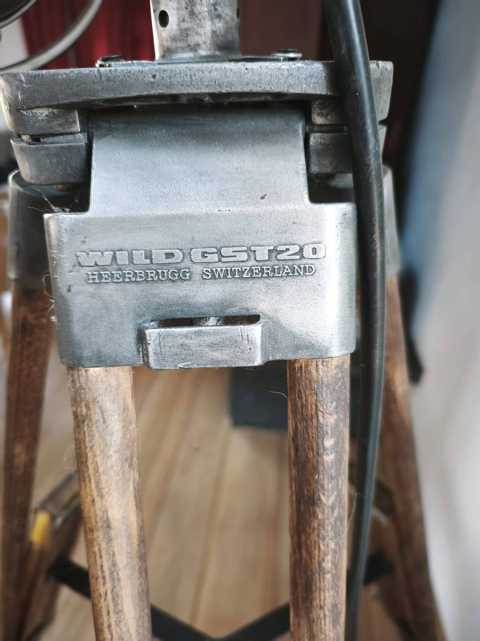Vintage industrial floor lamp