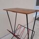 Table d appoint porte revue scoubidou vintage