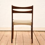 Pair of Scandinavian chairs in Rio rosewood