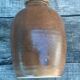 Brown vase signed Barotte