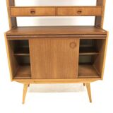 Scandinavian teak and oak chest of drawers, Sweden, 1960