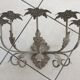Patina gray wall candlestick 1975
