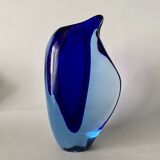 Vase, verrerie de Skrdlovice, Tchécoslovaquie, 1960