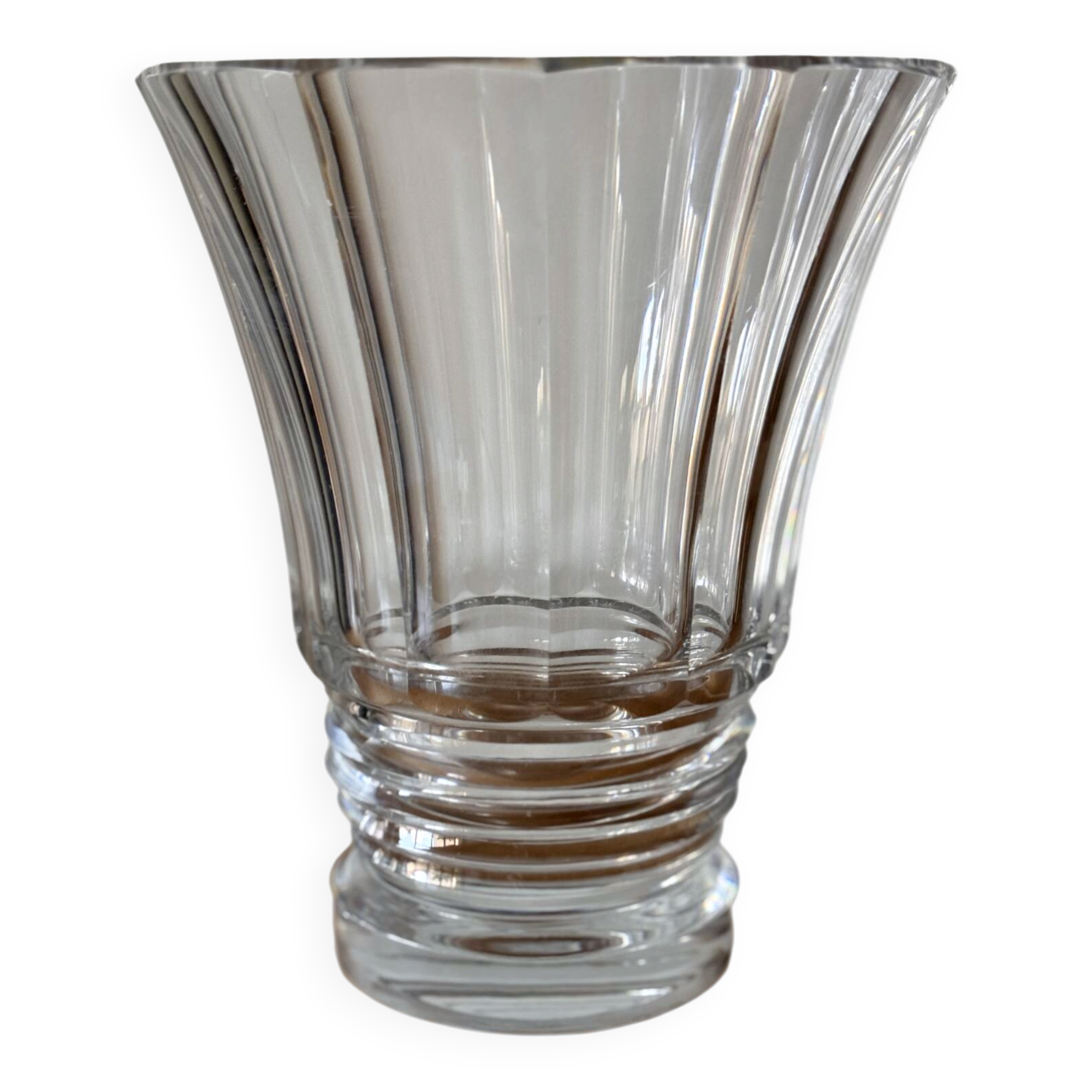 Large Baccarat crystal vase
