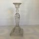 Antique moulded glass candlestick