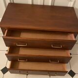 Commode vintage pieds compas