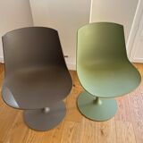 Set of 7 swivel chairs model Flow by MDF Italia