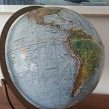 Globe with relief
