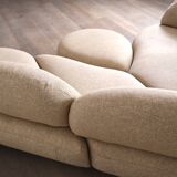 Sculptural Corner Sofa By Wiener Werkstätte, Austria 1970s