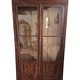 Mahogany showcase cabinet 19th