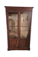 Mahogany showcase cabinet 19th