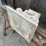 Console mural / Corbeau en stuc