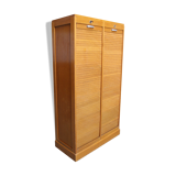 Double curtain binder