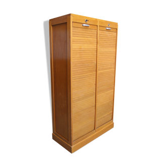 Double curtain binder