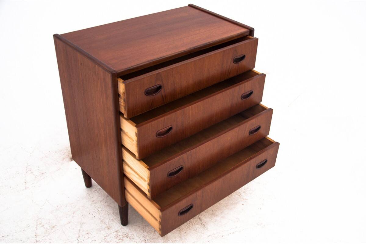 Teak chest of drawers, Denmark, 1960s