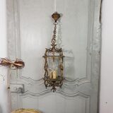 Ancient bronze chandelier