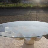 Table basse bénitier géant
