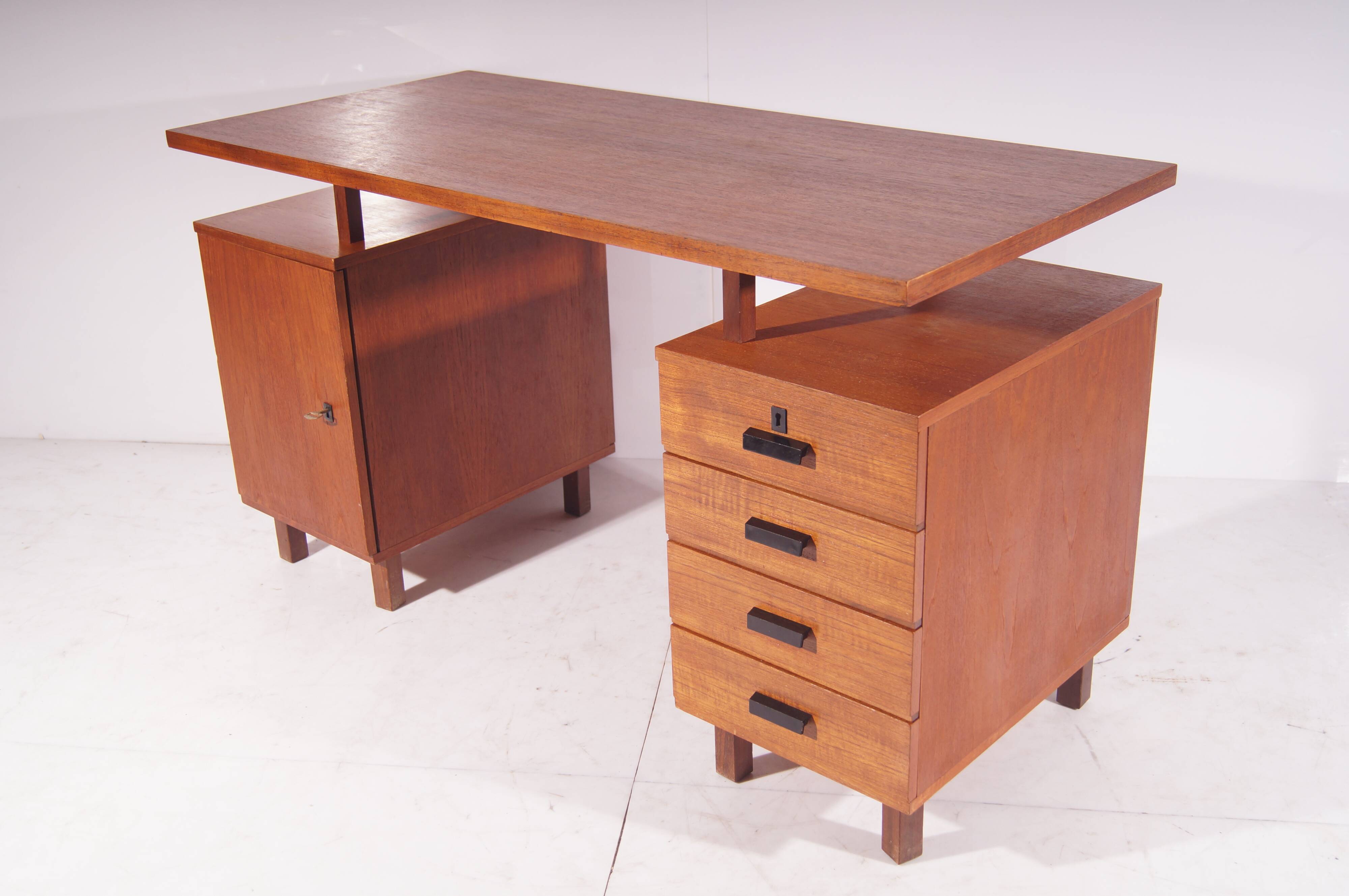 Teak Desk - Adjustable. 60's