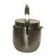 Vintage Alessi ice bucket with mechanical lid designed by Anselmo Vita