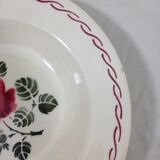 Six assiettes creuses Badonviller