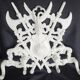 Vintage Heraldry Wall Coat Rack 4 Hooks Cast Aluminium