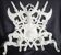 Vintage Heraldry Wall Coat Rack 4 Hooks Cast Aluminium