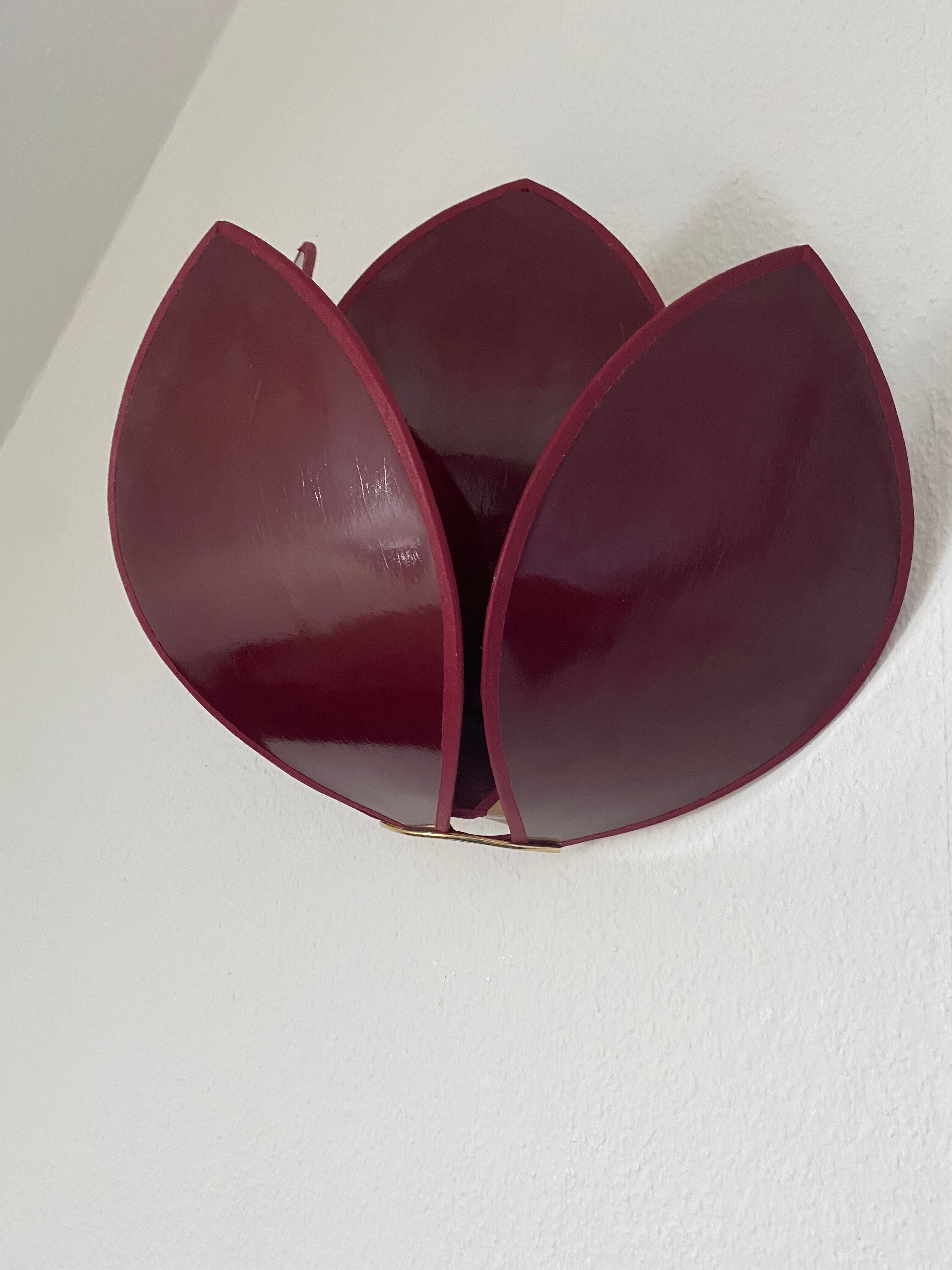 Lotus flower sconces