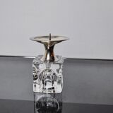 Ice cube candlesticks by Peill & Putzler, Germany, 1970