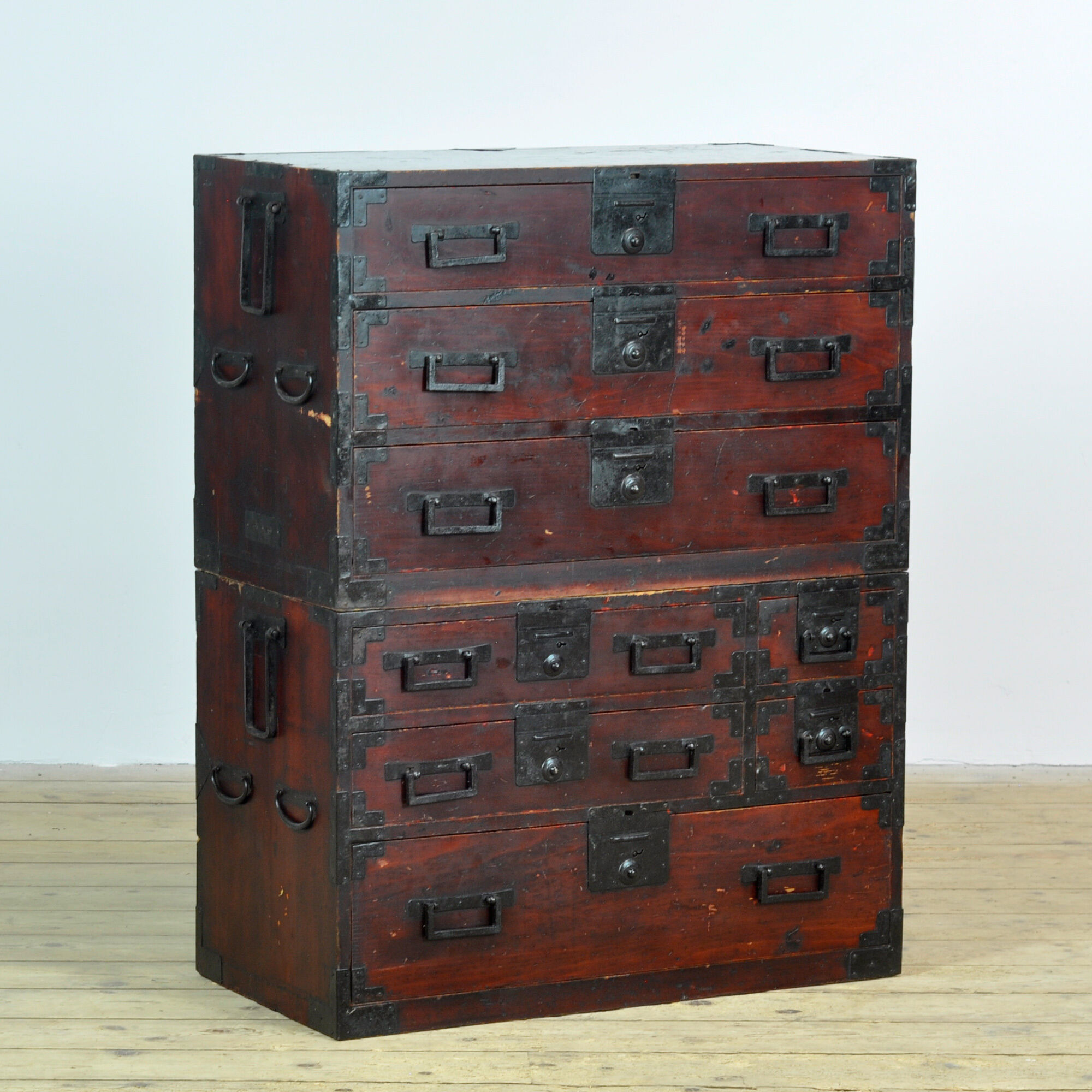 Japanese Tansu chest of drawers, circa 1890