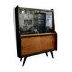 Buffet vitrine vintage restauré